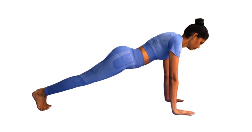 Plank Pose (Kumbhakasana or Dandasana)